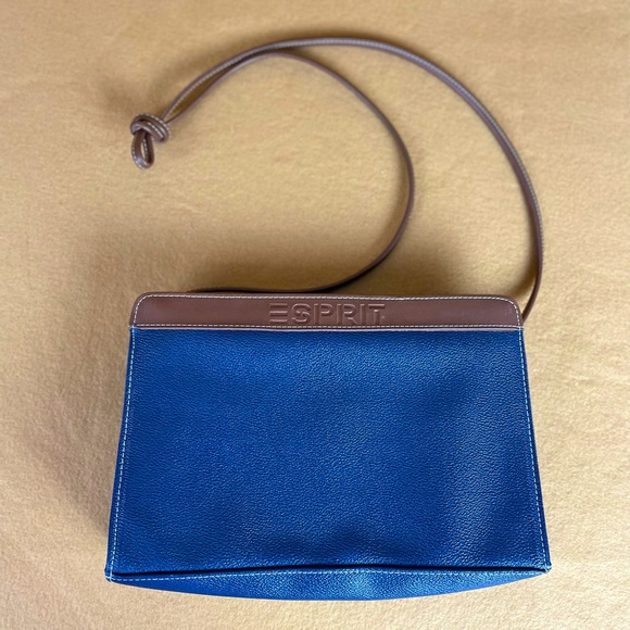 Esprit Handbags - Esprit Vintage Blue crossbody
